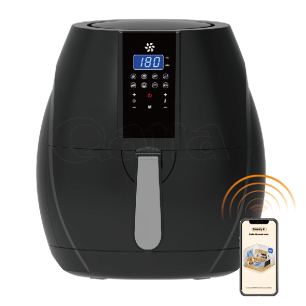 QANA 2020 no stick Wifi Led Display 8.5 8.9 quart 1600w air fryer oven without oil