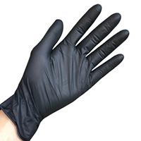Supply Powder Free  Disposable White Examination Nitrile Gloves