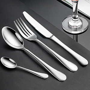 Stainless steel western tableware four s