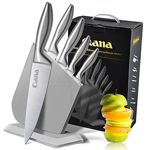 Stainless Steel Knife Holder, 6 sets of 