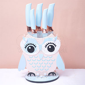 Bird expression knife holder