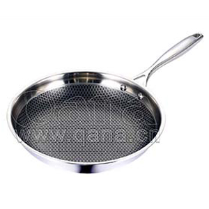 Honeycomb suspension non-stick frying pan