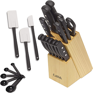 Farberware 22-Piece braucht nie Sharpeni