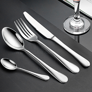 Stinless steel western tableware four se