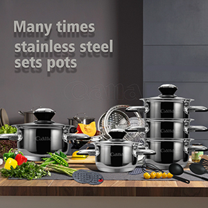 Design Stinless Steel Cooking pot Nonsti