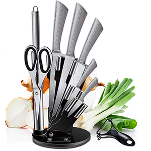 9pcs sleeve knives مع hollowhandles