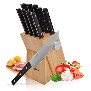 Wholesale customized stainless steel cutting tool set, kitchen knife set
