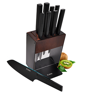 Qana New Design High Quality Stainless Steel Kitchen Knife Set