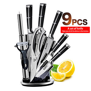 Hollow handle 9PCS set knife