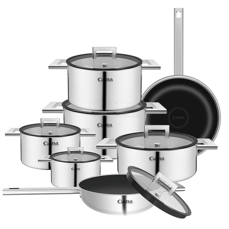 13PCS High Quality 5ply Cookware