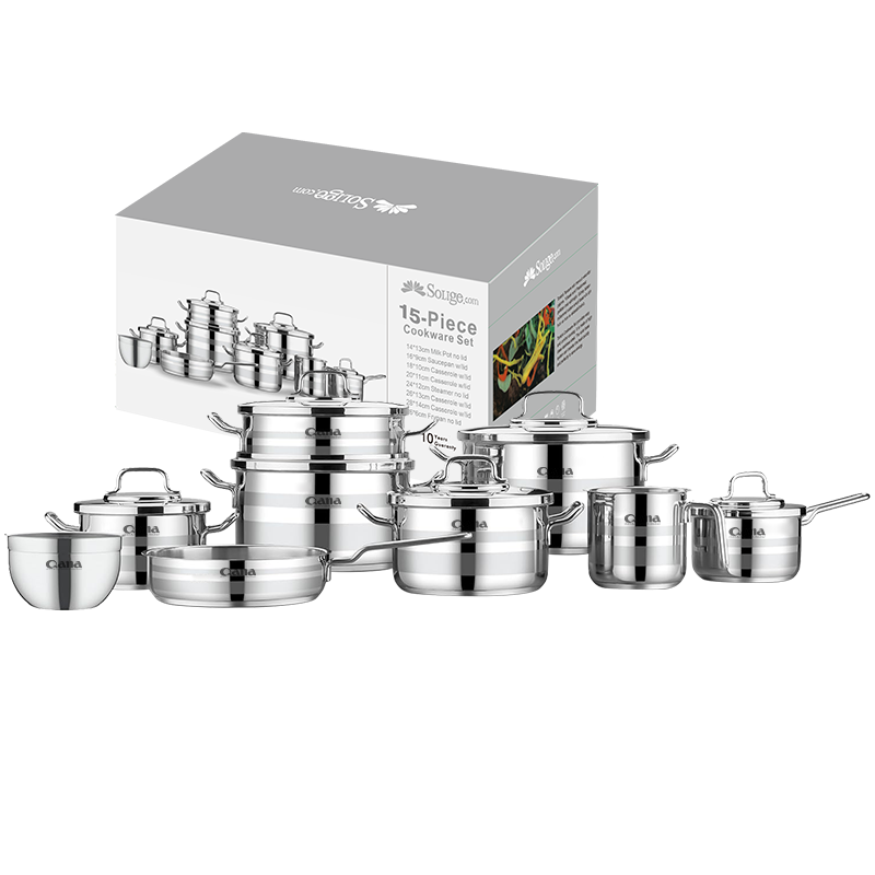 15-Piece Cookware Set 