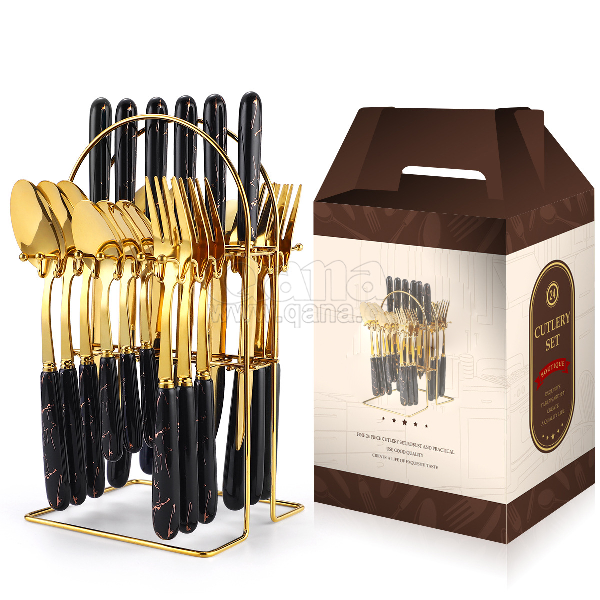 24pcs New ceramic tableware